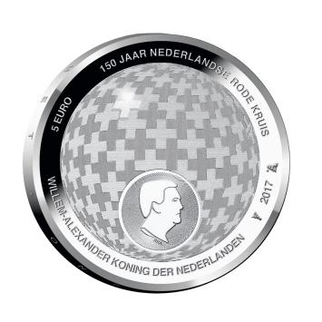 Het Rode Kruis Vijfje 2017 Coincard UNC